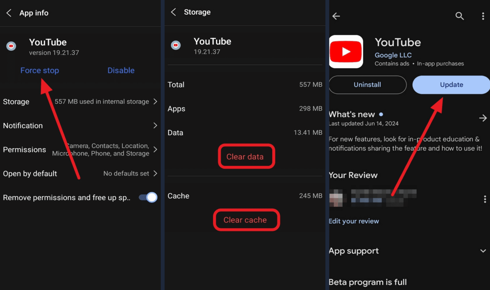 11 Steps to Fix �An Error Occurred� on YouTube Android