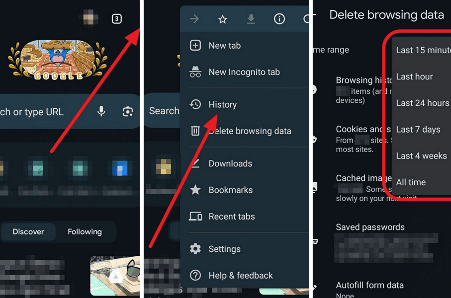8 Steps to Clear Your Search History on Google Chrome for Android