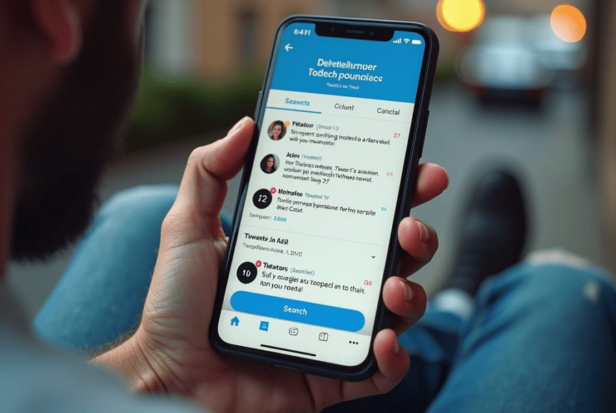 How to Delete All Your Tweets on Twitter/X Using Your Phone
