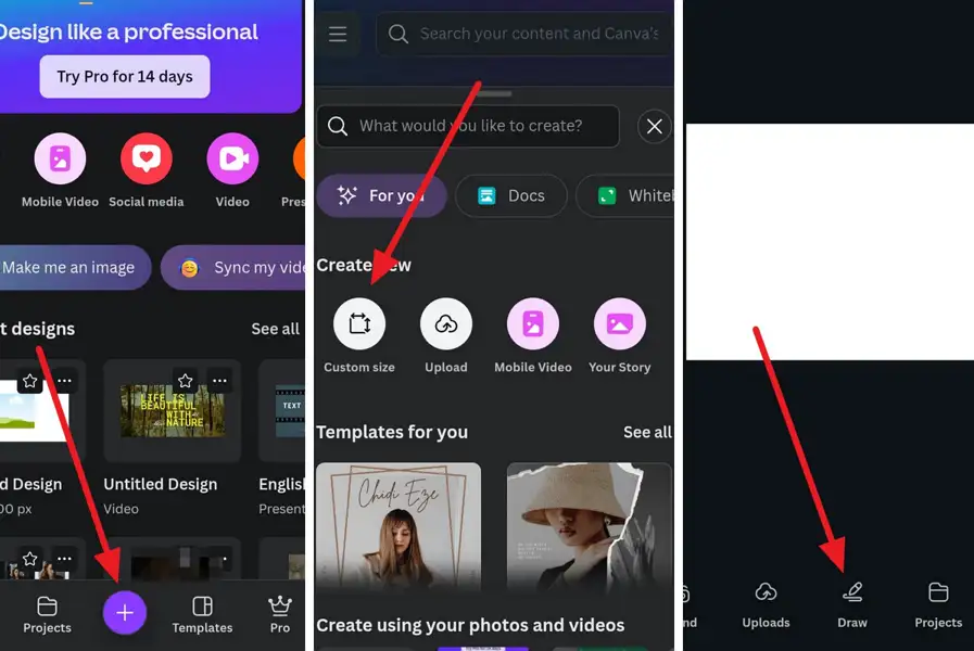 10 Steps to Draw on Canva App on Android