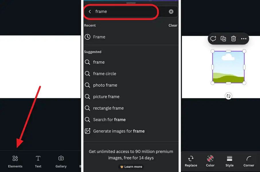 6 Steps to Make a Frame in Canva App