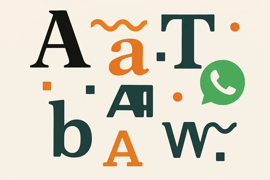 3 Steps to Change Font Style on WhatsApp Without any App