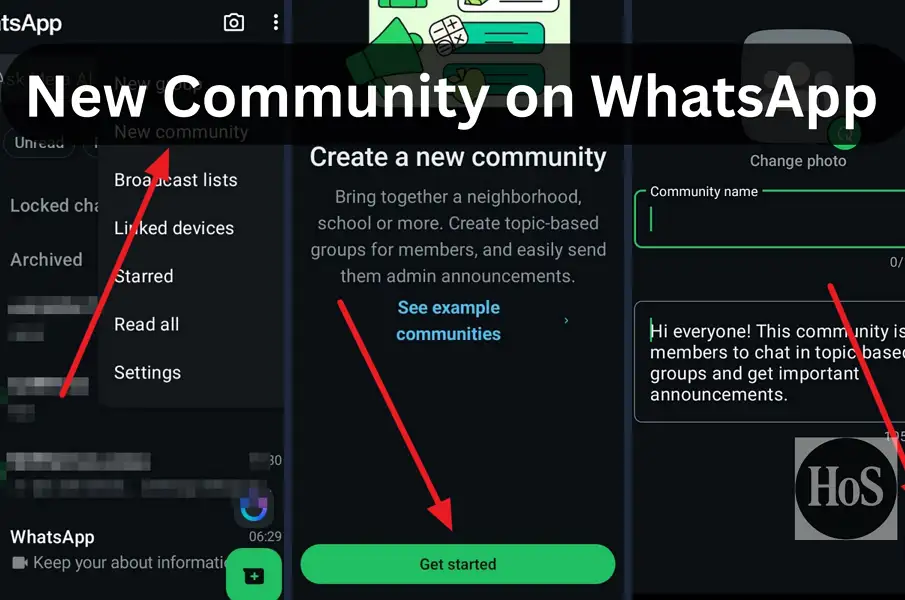 7 Steps to Create New Community on WhatsApp Android