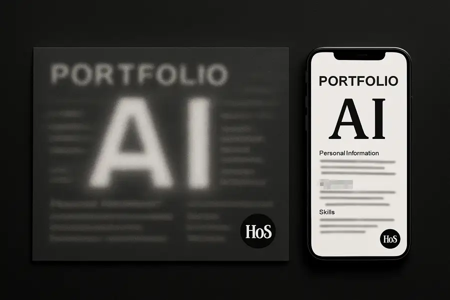 10 Steps to Create a Portfolio with AI Using Your Mobile Phone