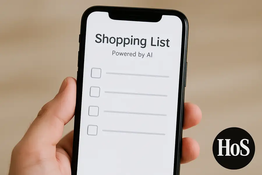 10 Steps to Create an Automatic Shopping List use AI on Your Phone