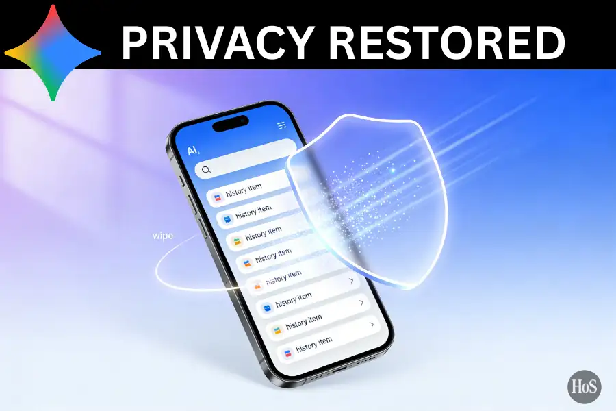 8 Steps to Clear All Your Gemini AI App Search History
