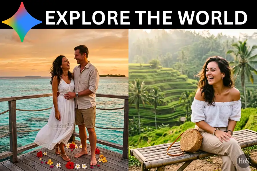 7 Prompts for Create Stunning World Travel Photos on Gemini
